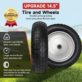 FEILOONG wear-resistant tread improves grip on rough surfaces