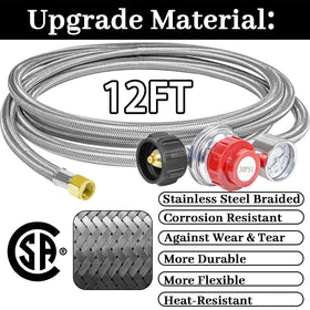 Feirenql brass orifice connector 3/8 flare supports versatile fittings.