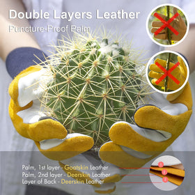 FEISHDEK cactus gloves thorn-proof palm protects against punctures when handling cacti