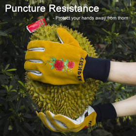 FEISHDEK cactus gloves touchscreen fingertips for quick device use during gardening