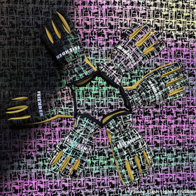 FEISHDEK Kids Leather Gloves reflective panel enhances visibility outdoors
