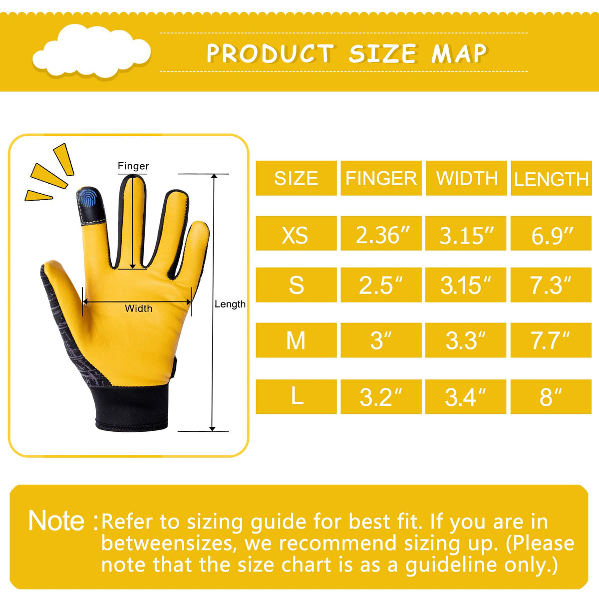 FEISHDEK kids leather gloves with Velcro closure keeps dust out