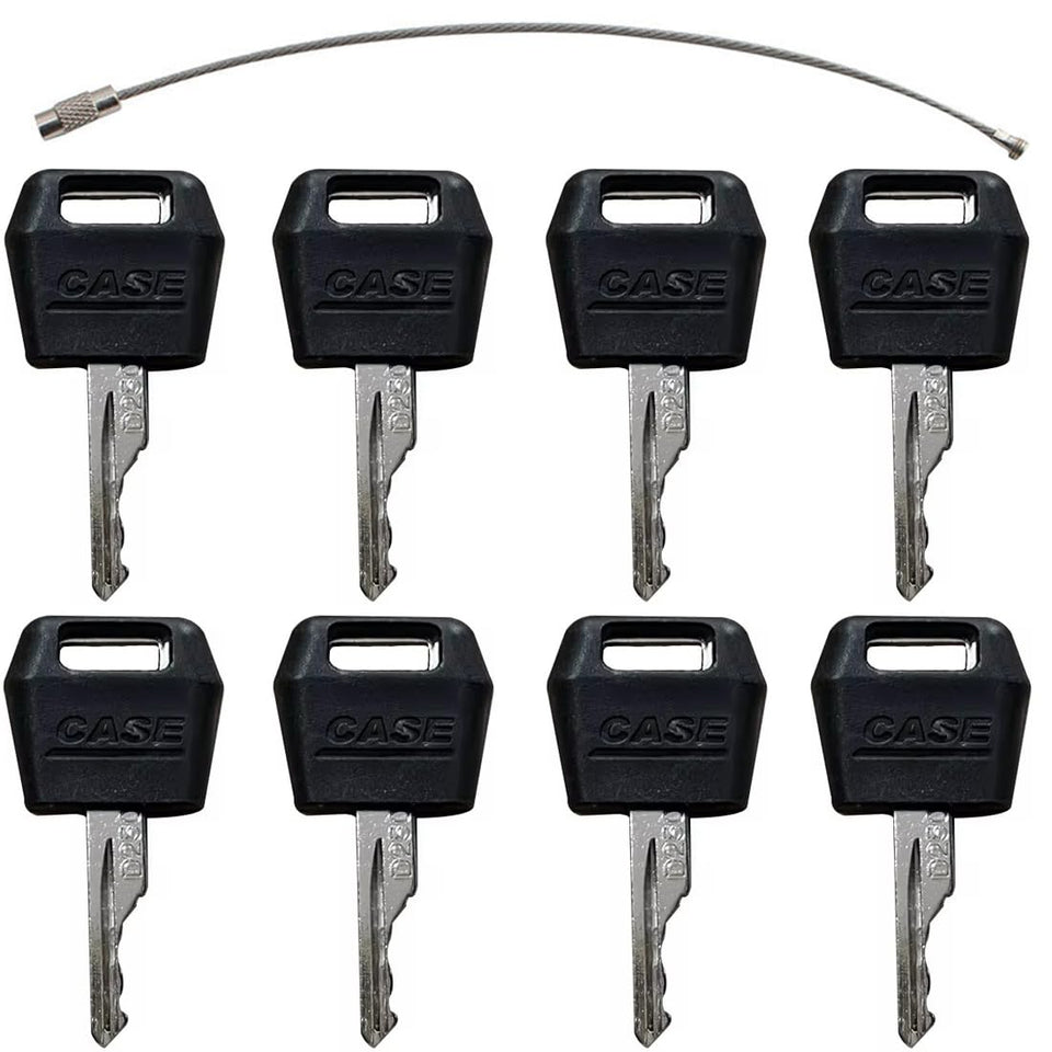 Feishunteng D250 ignition keys for Case IH tractors ready for reliable starts
