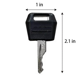 Feishunteng D250 ignition keys with ring for easy storage and access