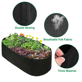 Feitore garden bed on balcony, lightweight and easy to move