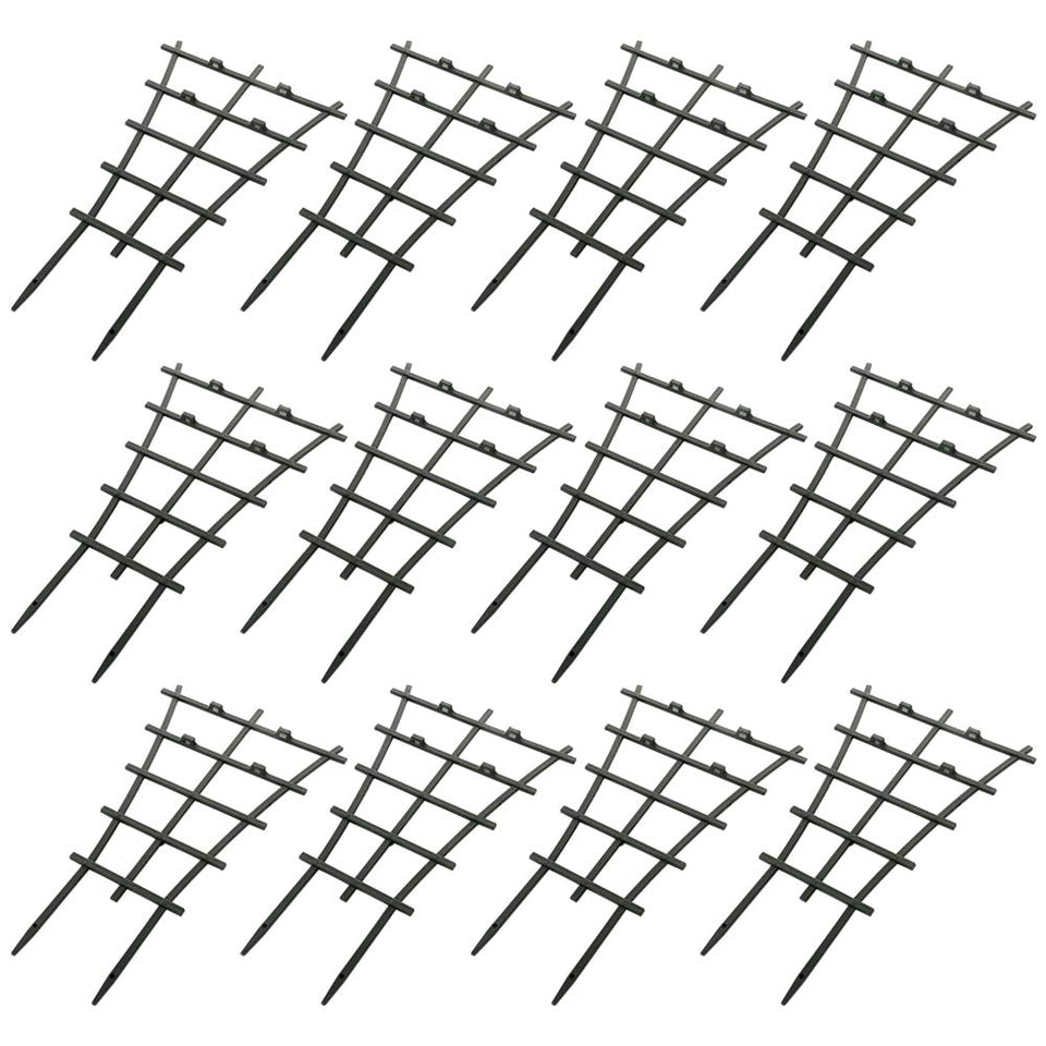 Feitore mini climbing trellis for potted plants supports vines in a compact pot