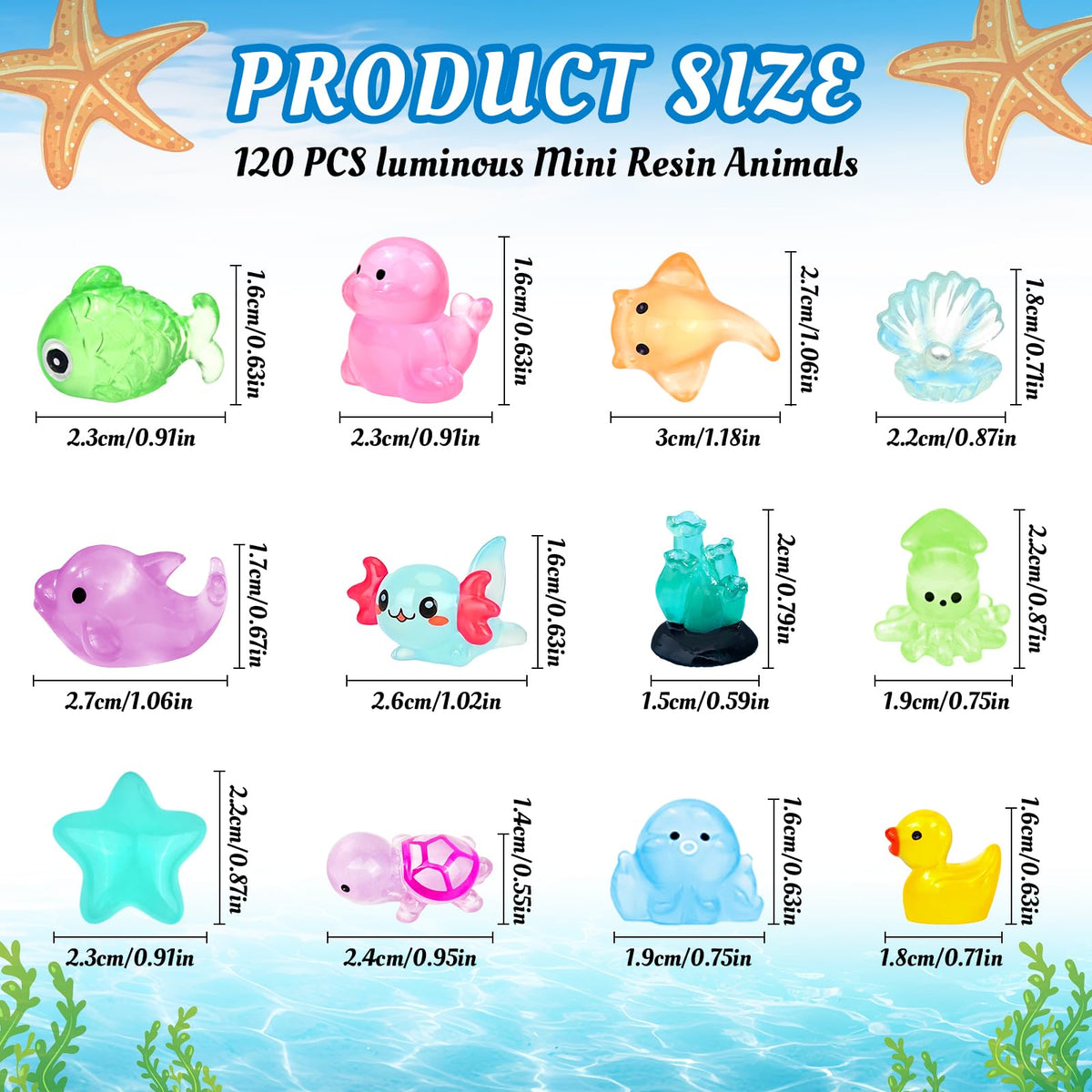 Feivando axolotl resin figurine with detailed features for crafts