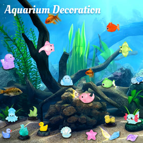 Feivando dolphin shell sea lion figurines brightening coastal-themed decor