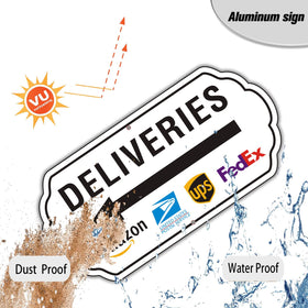 Felexdo sign withstands sun and rain for long-lasting visibility outdoors.