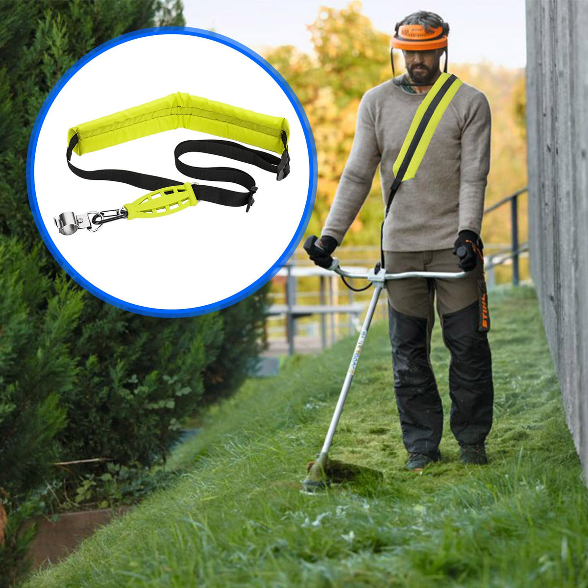 FELHOOD precise control during edging and line trimming thanks to lighter feel