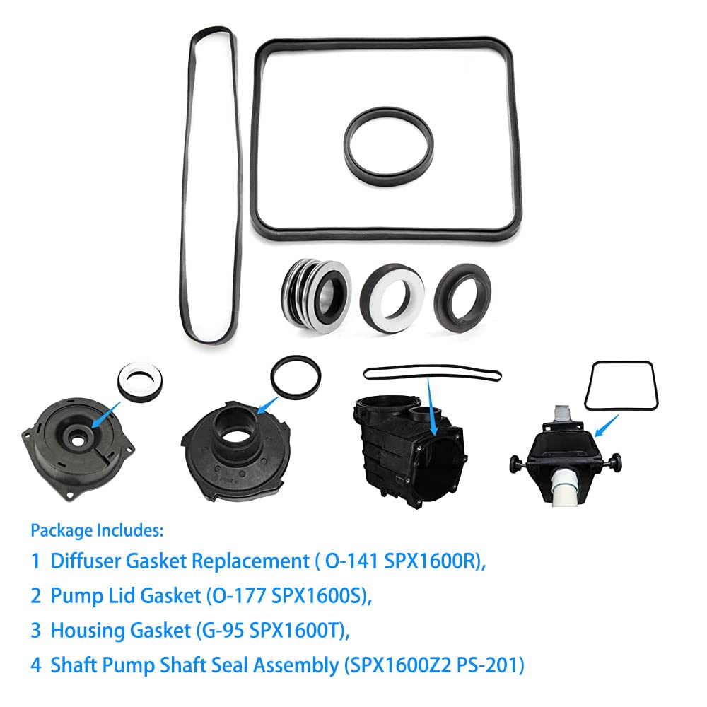 FELHOOD SP2600 diffuser O-ring supports even flow and longer seal life.