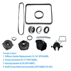 FELHOOD SP2600 diffuser O-ring supports even flow and longer seal life.