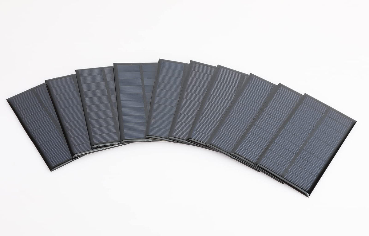 FellDen 5V micro solar panels pack front view for compact DIY power