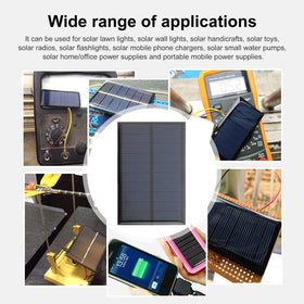 FellDen low-power DC applications powered by solar panels.