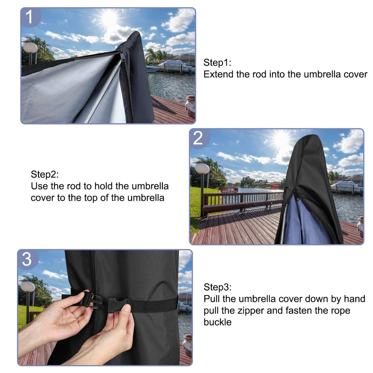 Femuar outdoor cover offers all-round weather protection