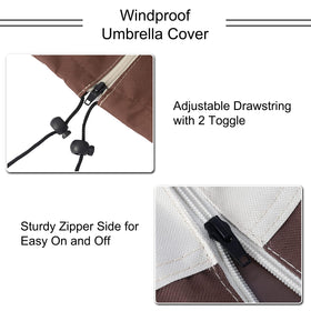 Femuar push rod compatible design with telescopic pole for easy setup and secure fit.