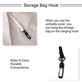 Femuar wind-resistant drawstring side strap keeps the cover in place during gusts.