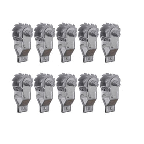 FENCE SHOCK wire strainer top view shows durable aluminum casting for long lasting use.
