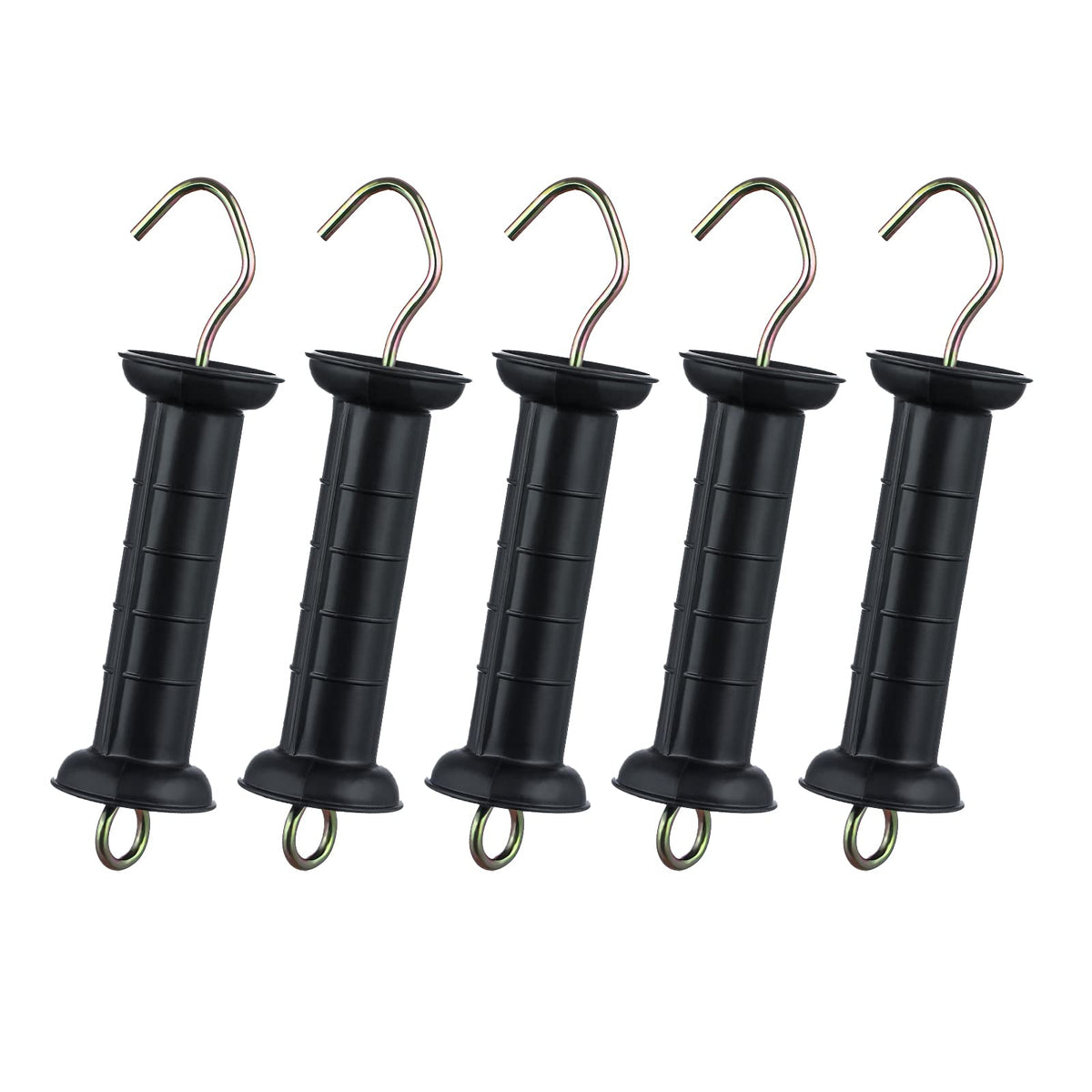 FENSMILE insulated gate handle front view with a durable weather-resistant grip.