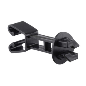 FENCE SHOCK front-end-loading-insulator accommodates all wire sizes for versatile setups.