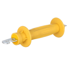 FENCE SHOCK yellow end shields protect hands in wet weather