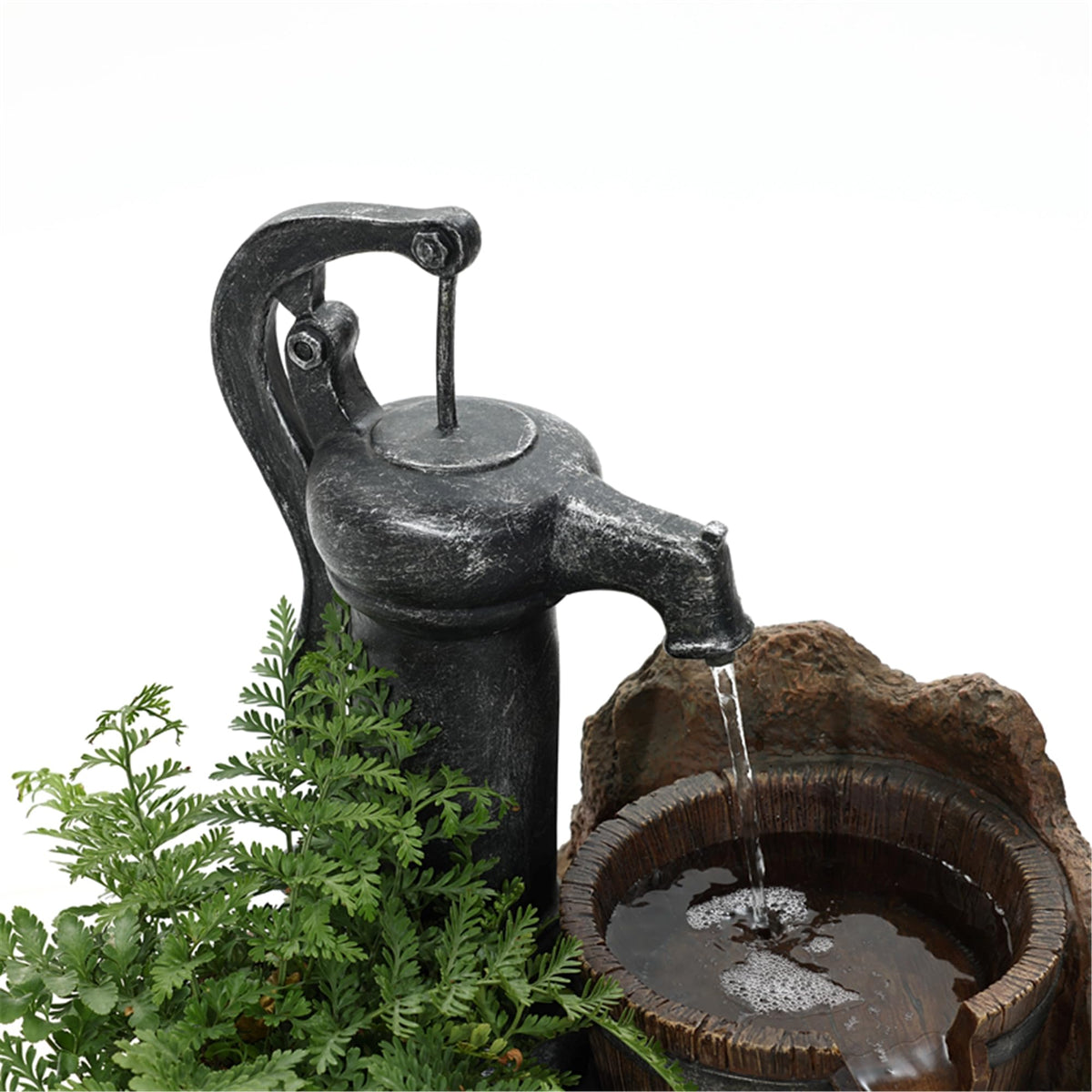 Pump included for quick setup and immediate enjoyment.