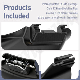 Fennoral assembly fit guidance helps correct installation on a 21-inch deck.