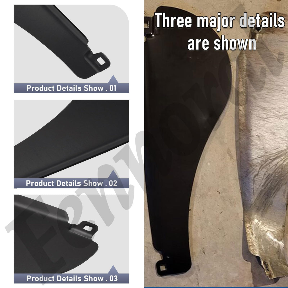 Fennoral 532403149 center deck baffle packaging ready for quick install.