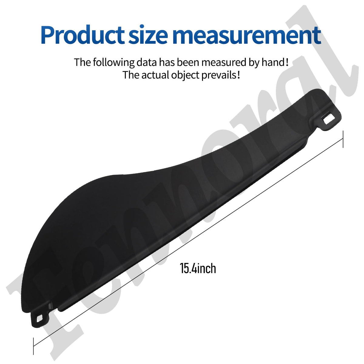 Fennoral 532403149 center deck baffle side profile shows deck compatibility.