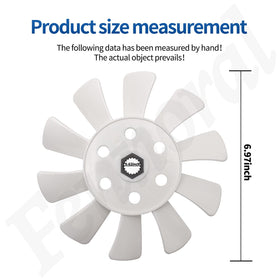 Fennoral M809036 drive fan blade packaging showing ready-to-install replacement part.