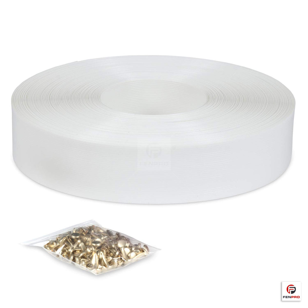 Fenpro yard privacy tape defines boundaries while maintaining airflow.