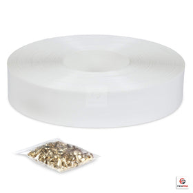 Fenpro yard privacy tape defines boundaries while maintaining airflow.