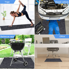 FENXAM slip-proof hot tub mat on smooth floor preventing slips