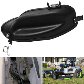 FENXDN AMP4200 mulch plug installed on an EGO 42-inch mower for neat clippings
