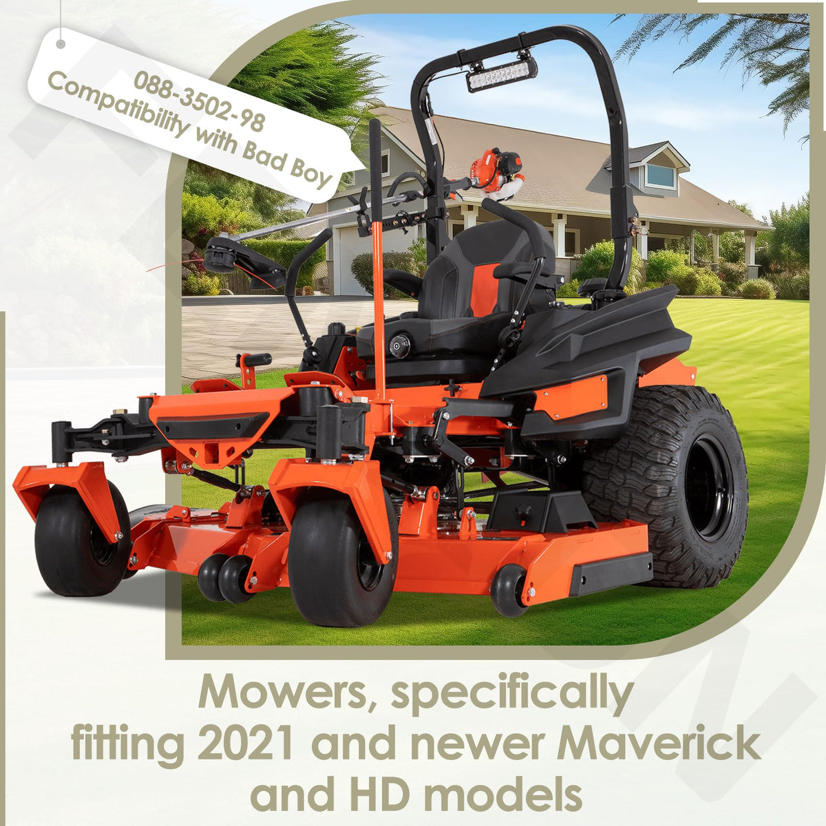 FENXDN compatible-with-bad-boy-mowers-except-r-series reliable add-on.