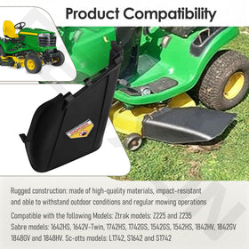 FENXDN 42-inch deck compatibility with Ztrak and L-series broadens replacement options.