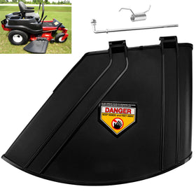 FENXDN discharge deflector assembly on Toro mower for easy installation and protection.