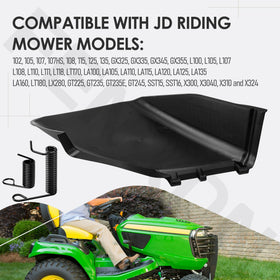 FENXDN durable chute cover protects mower components from debris and weather during outdoor use.