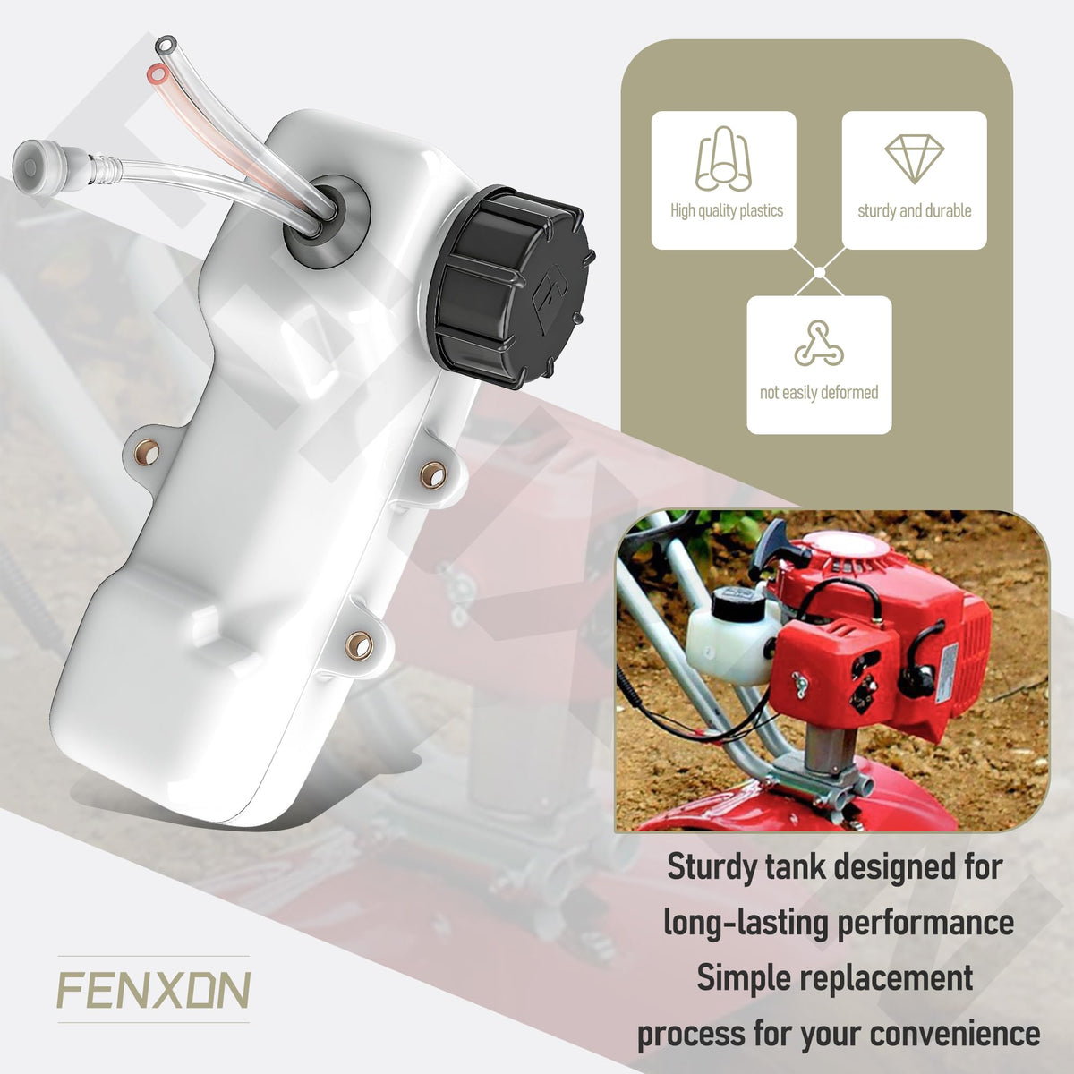FENXDN installation guide visuals illustrating safe mounting steps.