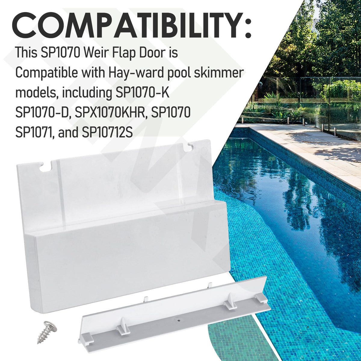 Compatible with Hayward SP1070 series models for easy upgrades