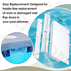 FENXDN replacement part enables quick, tool-free flap door swap