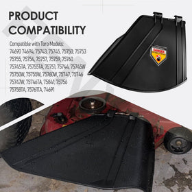 FENXDN shield on TimeCutter demonstrates broad Toro compatibility.