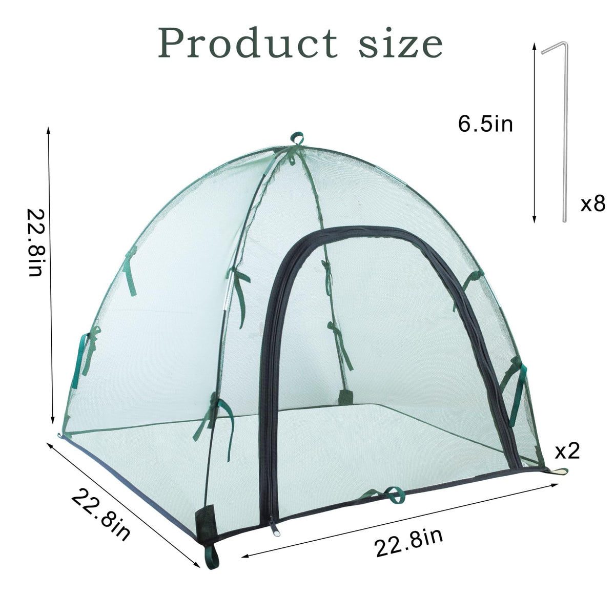 Feoang garden mesh netting outdoors safeguards fruits and vegetables.