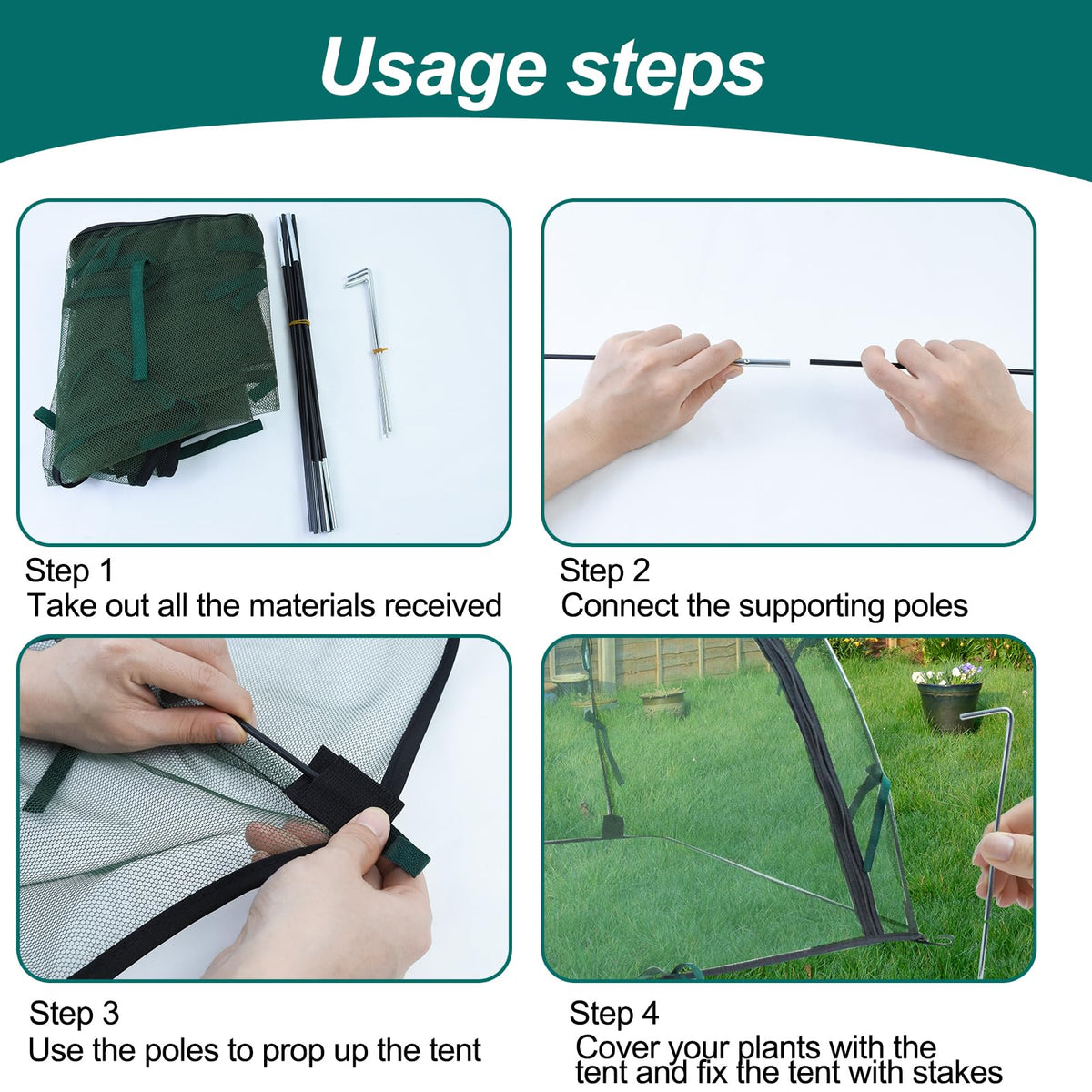 Feoang outdoor protection nets reduce bird damage.