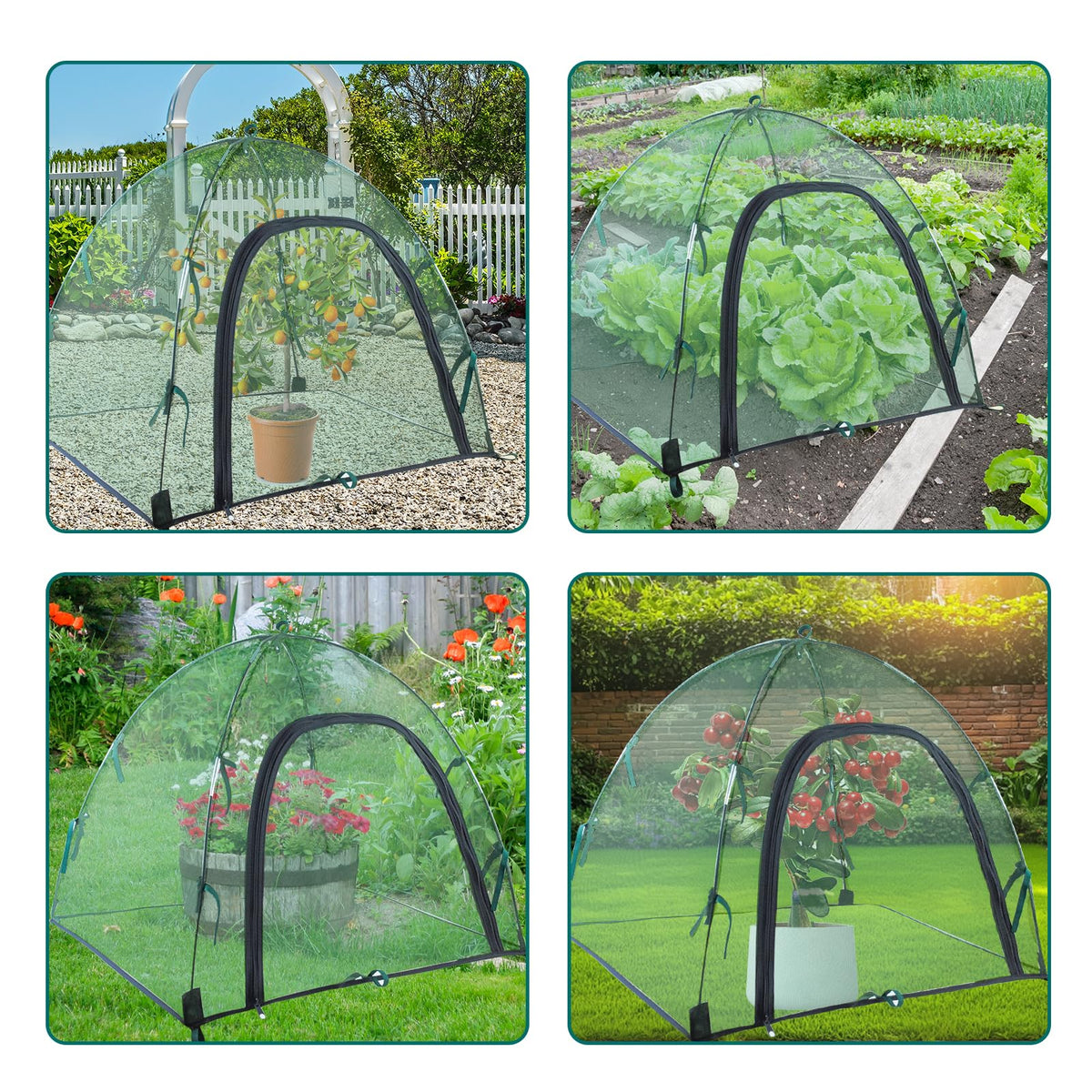Feoang pest guard netting for fruit and vegetables.