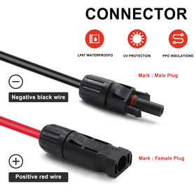 Feotech 10AWG solar wires with durable insulation for harsh outdoor environments