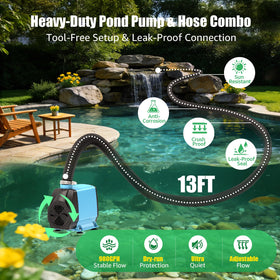 FEOXSHAL bio balls and filter rings support beneficial bacteria growth.