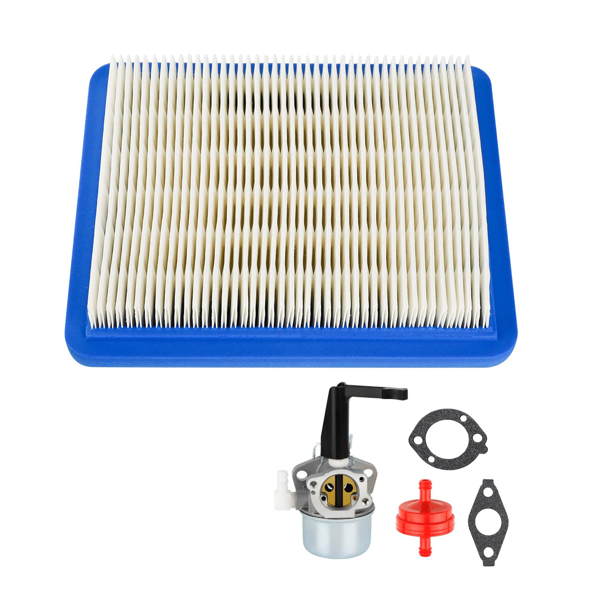 Ferilter air filter included with carburetor for clean operation