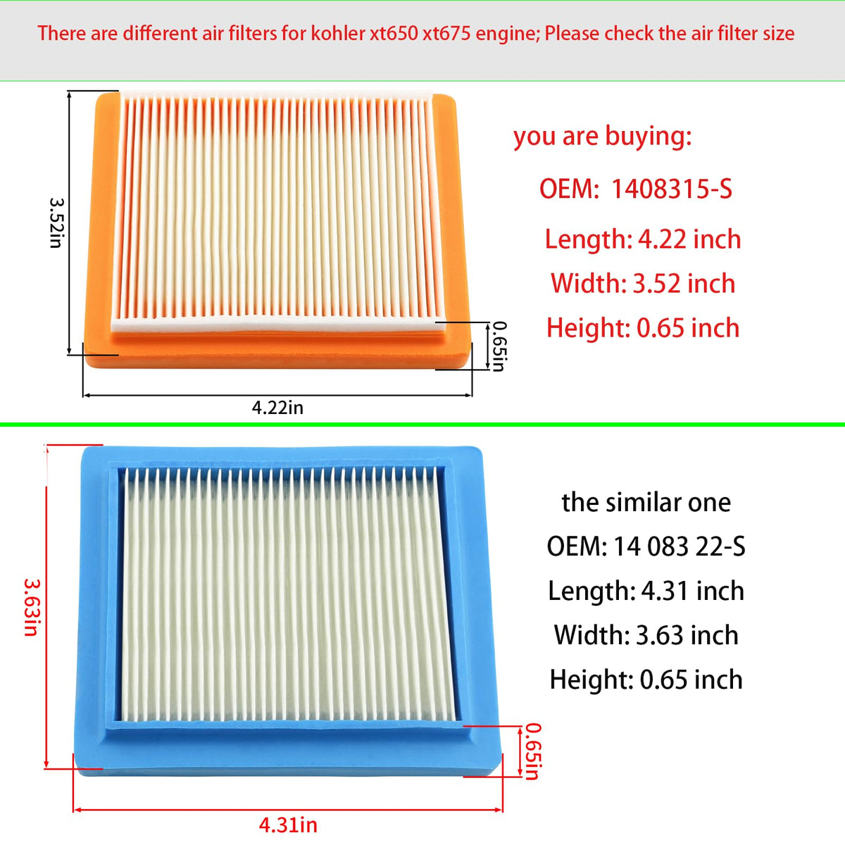 Ferilter Toro 20371-20378 air filter installed on mower for reliable filtration