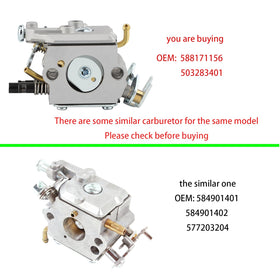 Ferilter C1Q-EL24 carburetor fit demonstrates wide compatibility across Husqvarna models.